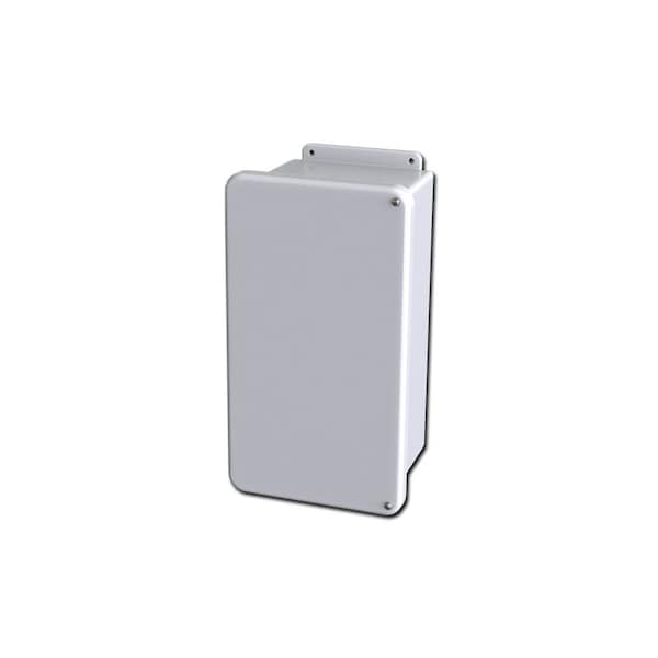 Captive Screws Electrical Enclosures, 15-3/4 in H, 6.81 in D, 8-3/4 in W, NEMA 4, 4X, 12, 13